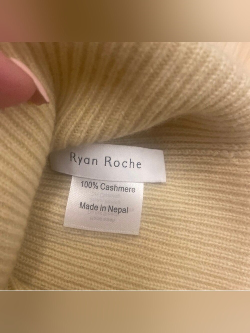 New Ryan Roche Cashmere Beanie